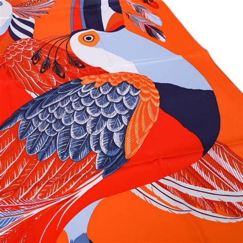 hermes toucans de paradis|Hermès Toucans De Paradis Silk Scarf .